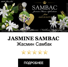 Масляные духи Amour Elite JASMINE - Жасмин Самбак. Цветочный аромат.