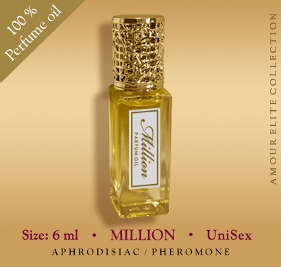 Селективные Масляные духи Amour Elite MILLION - Миллион, флакон 6мл.